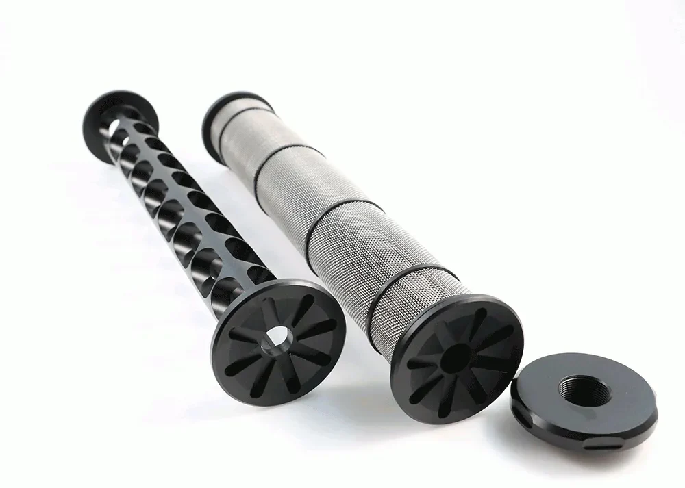 DonnyFL Emperor V3 Airgun Moderator 1/2 UNF (.22/.25/.30) – Heavy Rifle Sound Reduction - Image 2