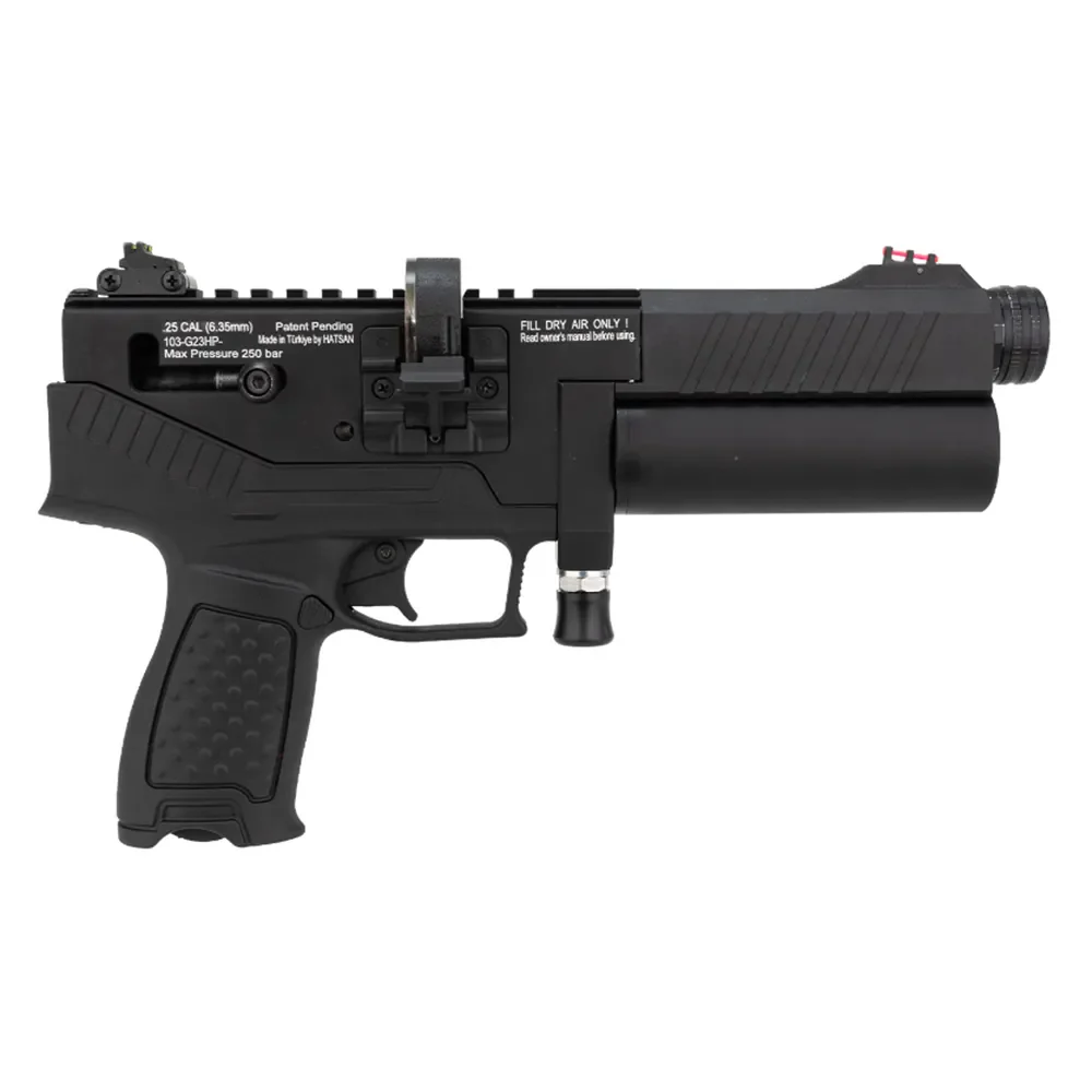 Hatsan Velox Semi-Auto PCP Air Pistol .22 cal. Black - Image 2