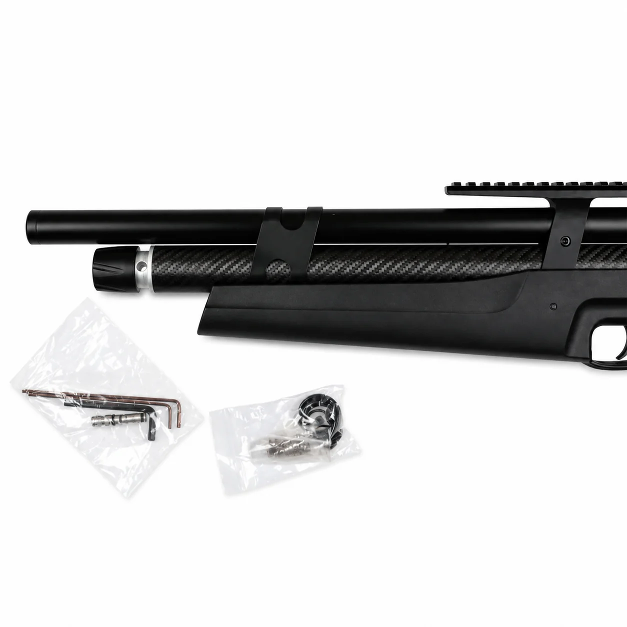 Huben K1 16 Joule Semi-Automatic PCP Bullpup – Synthetic Stock - Image 5